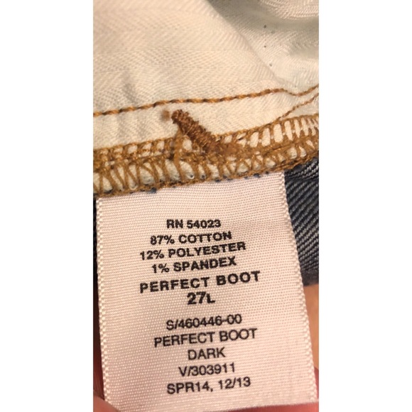 Gap Jeans | perfect boot jeans in dark indigo - Picture 4 of 4